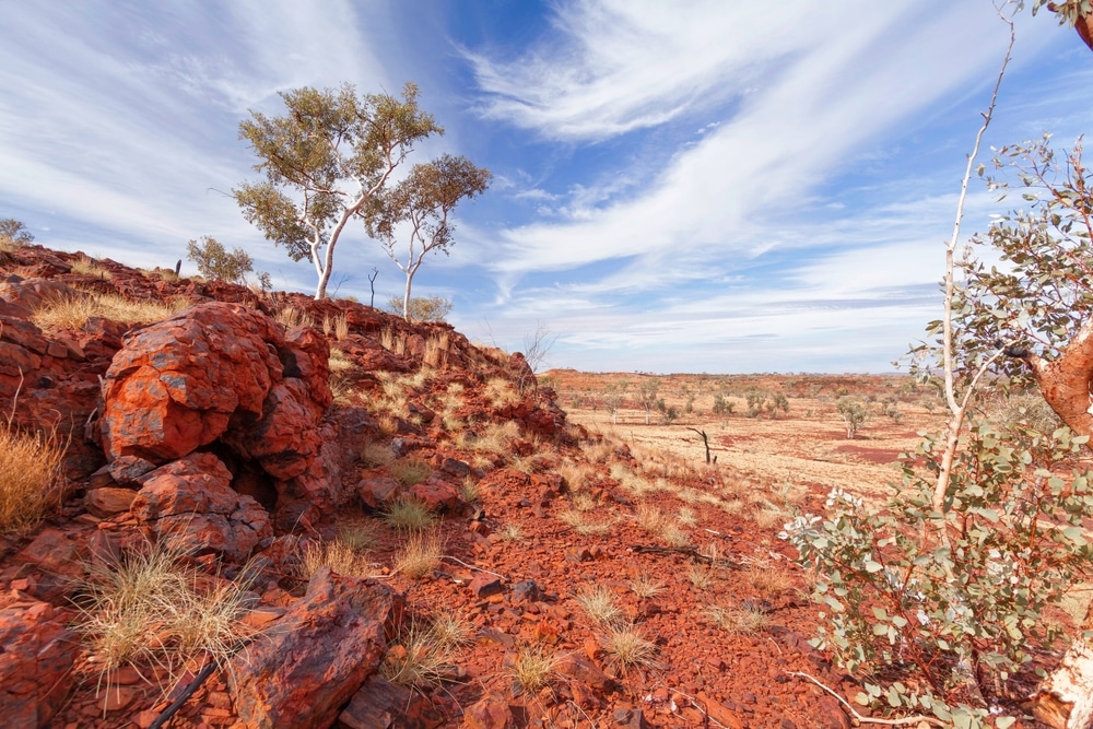 Rocky,Outcrop,In,The,Arid,Pilbara