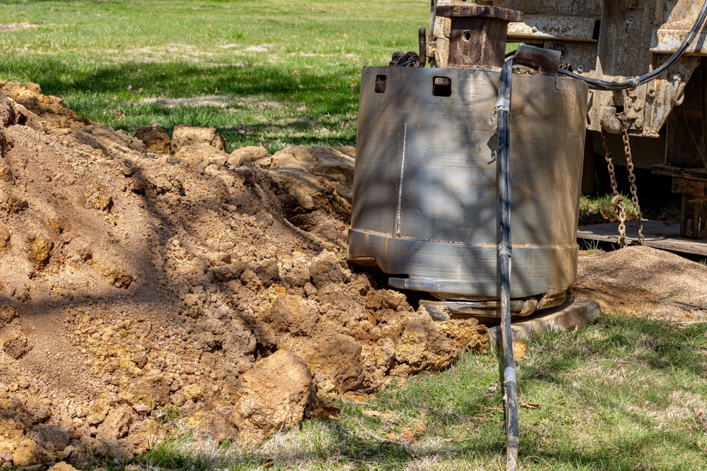 Water,Well,Drilling,Equipment,Digging,A,Well.,Water,Supply,,Drought